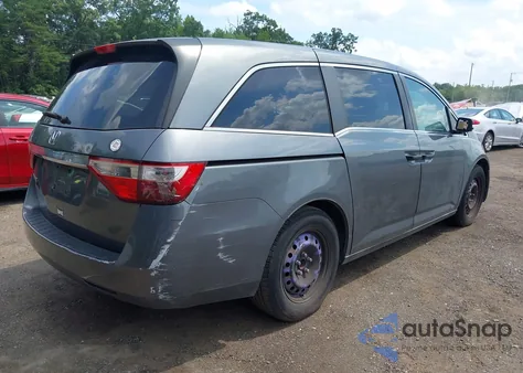 2012 Honda Odyssey Lx z USA, uszkodzony, nr VIN 5FNRL5H26CB056483
